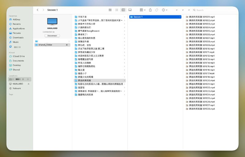 在赛博好友的协助下，光速解决了问题（开了个 Samba 然后可以直接读了）😘在赛博好友的协助下，光速解决了问题（开了个 Samba 然后可以直接读了）😘