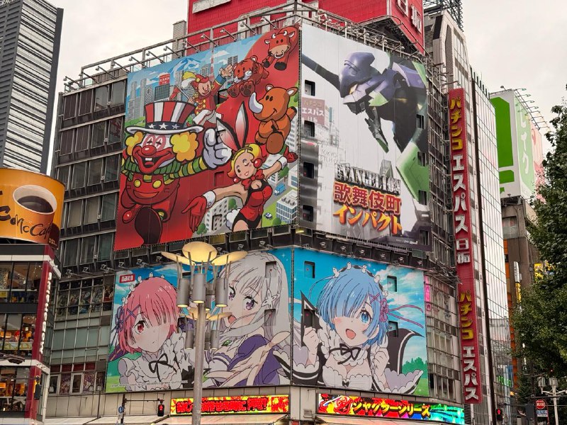 D6 新干线 - 东京 - 新宿 - 池袋 animate逛完了一栋号称日本最大的 animate 店