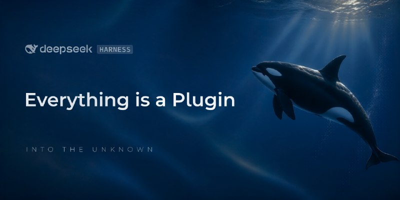 GitHub - deepseek-ai/deepseek-harness: DeepSeek Harness: Everything is a Plugin.